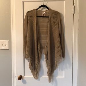 Light brown cardigan
